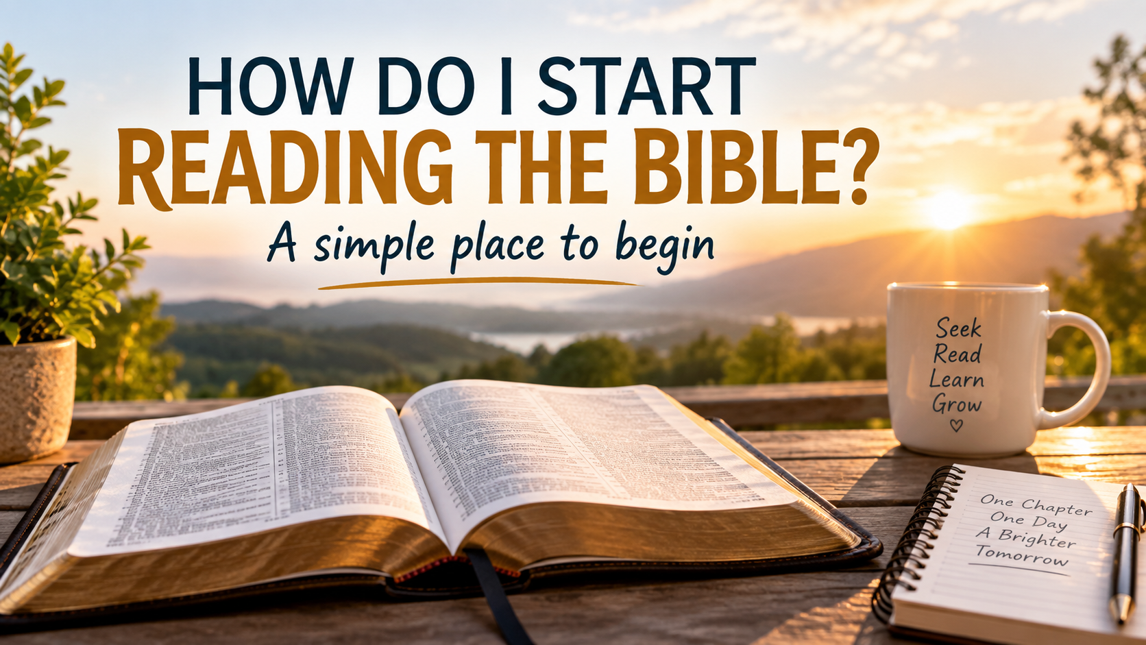 How Do I Start Reading the Bible?
