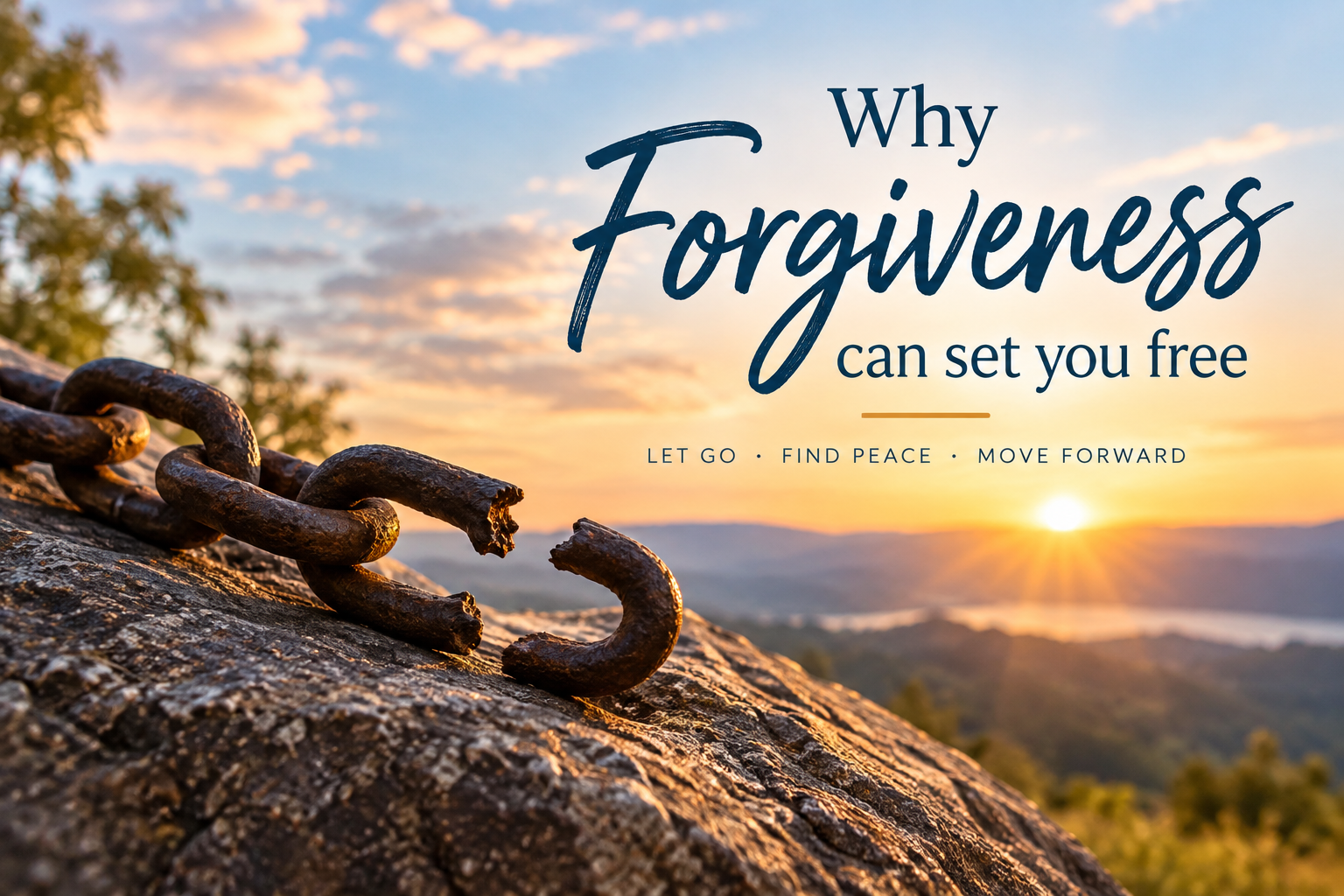 Why Forgiveness can set you free
